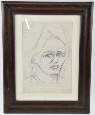 Lot 241 - FELIKS TOPOLSKI (Polish, 1907-1989); a pencil...