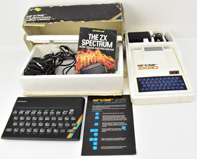 Lot 416 - A Sinclair ZX80, with cables, power pack and...