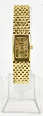 Lot 1003 - A lady's 18ct Geneve quartz wristwatch, with...