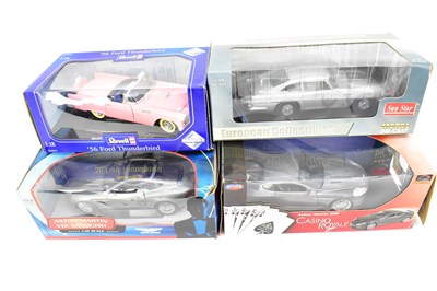 Lot 559 - Three James Bond themed collector's diecast...