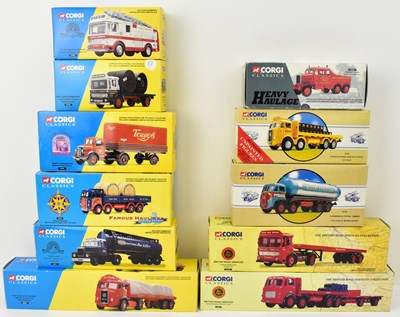 Lot 549 - CORGI; eleven Classics boxed vehicles, mostly...