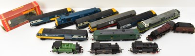 Lot 574 - Various unboxed engines, steam locomotives,...