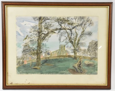 Lot 197 - LEON UNDERWOOD (1890-1975); watercolour, rural...