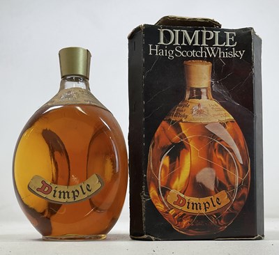 Lot 133A - WHISKY; a bottle of Haig Dimple Scotch whisky,...