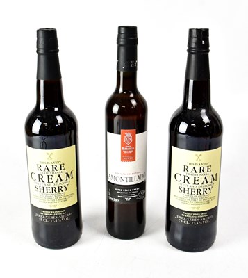 Lot 465 - Three bottles of Sherry, comprising two...