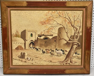 Lot 218A - PARVIZ KALANTARI (Iranian, born 1931); oil and...