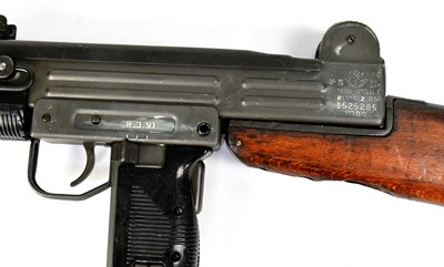 Lot 410 - IMI; a deactivated Uzi 9mm submachine gun,...