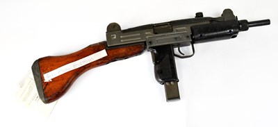 Lot 410 - IMI; a deactivated Uzi 9mm submachine gun,...