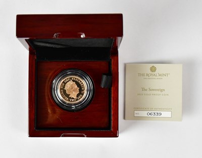 Lot 722 - An Elizabeth II 2022 full sovereign,...