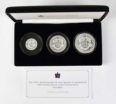 Lot 653 - A 2023 silver proof 'The 70th Anniversary of...