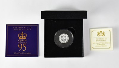 Lot 570 - An Elizabeth II silver proof sovereign, 2021, '...