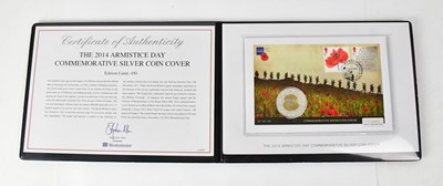 Lot 547 - A 2014 silver proof 'Armistice Day'...