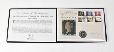 Lot 545 - A 2015 silver 'Penny Black' commemorative Isle...