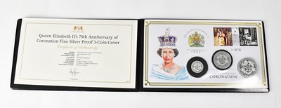 Lot 584 - A 2003 silver proof 'Queen Elizabeth II's 70th...