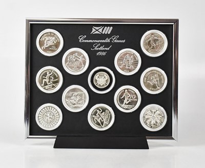 Lot 657 - A 1986 silver uncirculated commemorative...