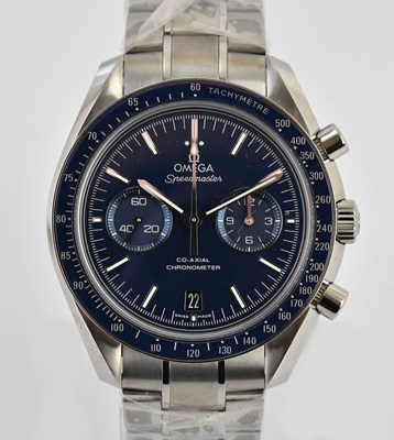 Lot 42 - OMEGA; a gentleman's stainless steel...