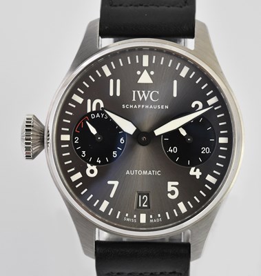 Lot 48 - IWC (INTERNATIONAL WATCH COMPANY); a gentleman'...