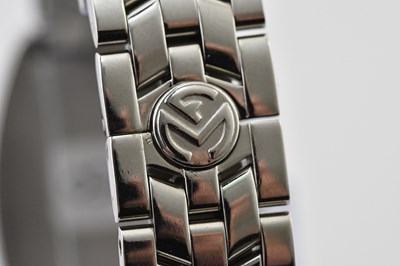 Lot 31 - FRANCK MULLER; a stainless steel 'Casablanca'...