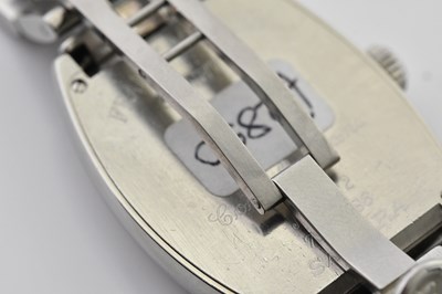 Lot 31 - FRANCK MULLER; a stainless steel 'Casablanca'...