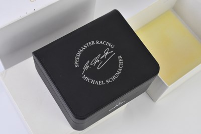 Lot 10 - OMEGA; five watch boxes including two with...