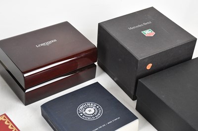 Lot 11 - VARIOUS; an inner and outer box for a Tag...