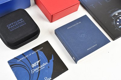 Lot 11 - VARIOUS; an inner and outer box for a Tag...