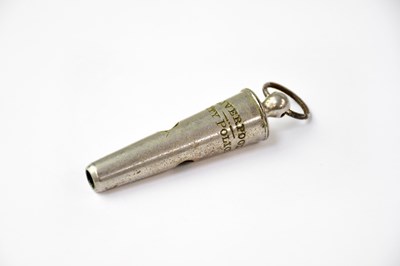 Lot 191 - A Liverpool City Police whistle.