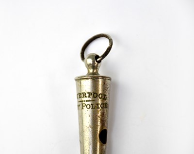 Lot 191 - A Liverpool City Police whistle.