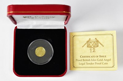 Lot 680 - An Isle of Man 2015 1/20th Angel Christmas...