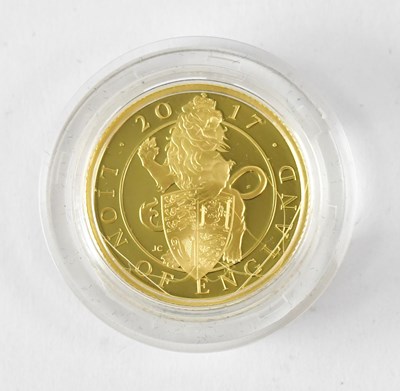 Lot 690 - An Elizabeth II gold proof £25 coin, 'Queen's...