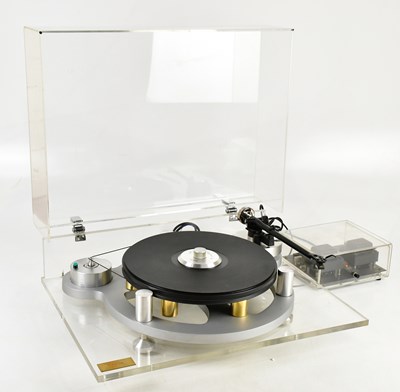 Lot 1000 - J A MICHELL; a Gyro deck turntable, in perspex...