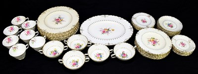 Lot 610 - ROYAL CROWN DERBY; a fifty piece part tea and...