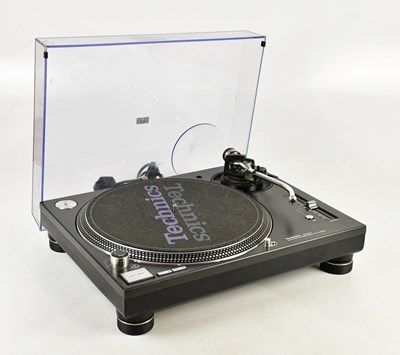 Lot 1018 - TECHNICS; an SL-1210MK5 turntable.