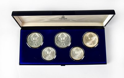 Lot 627 - MOSCOW OLYMPIAD XXII; a set of five...