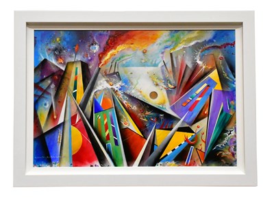 Lot 133 - DAVID WILDE (1913-1978); acrylic on board,...