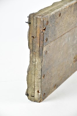 Lot 65 - WILLIAM MORRIS; a pine printing block for a...
