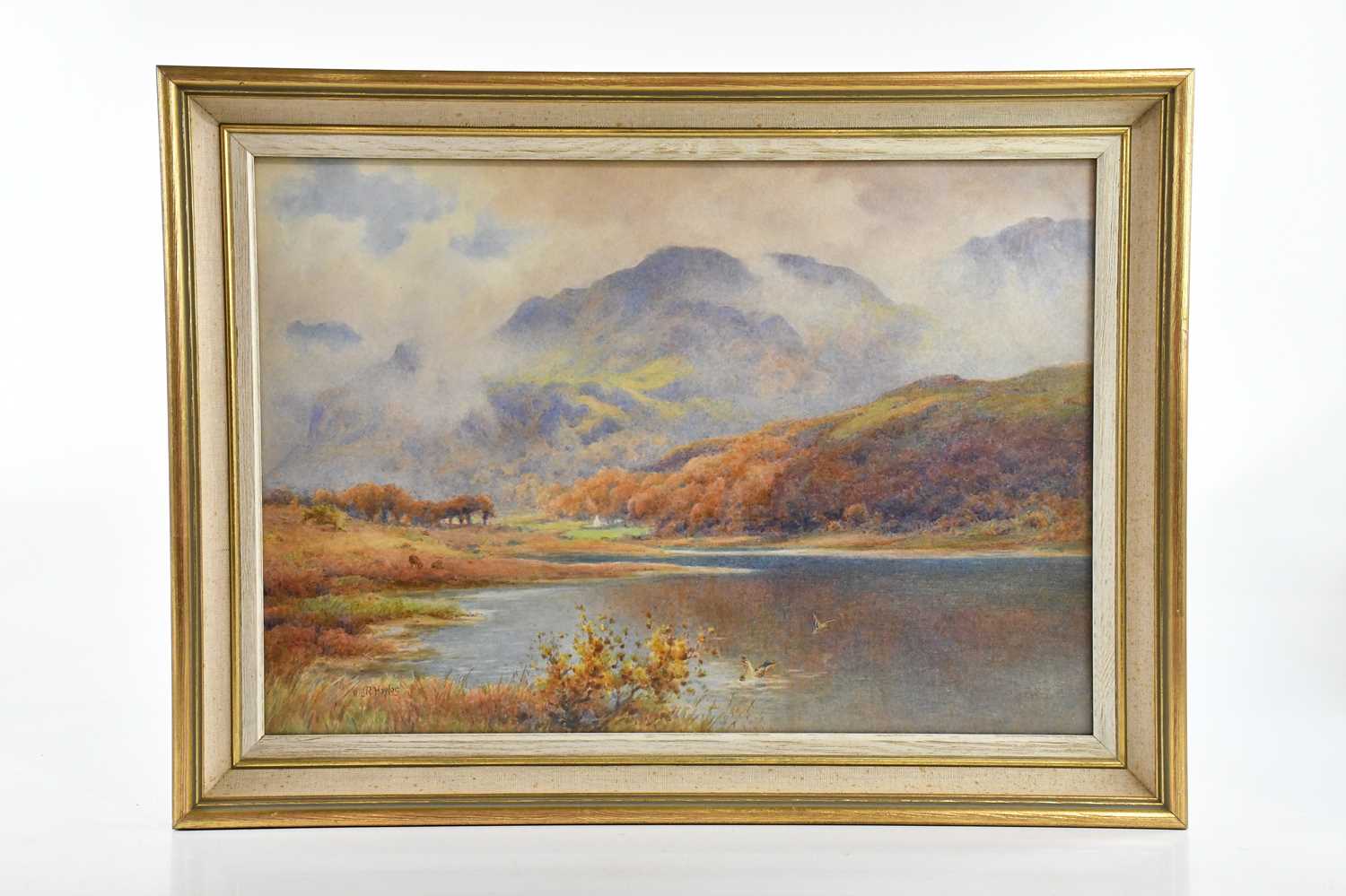 Lot 821 - WILLIAM R HOYLES (1870-1935); watercolour,...