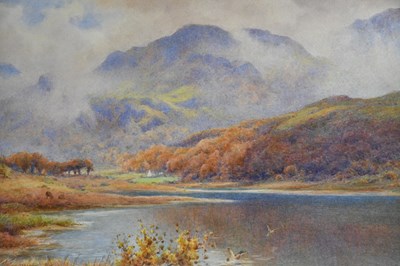 Lot 821 - WILLIAM R HOYLES (1870-1935); watercolour,...