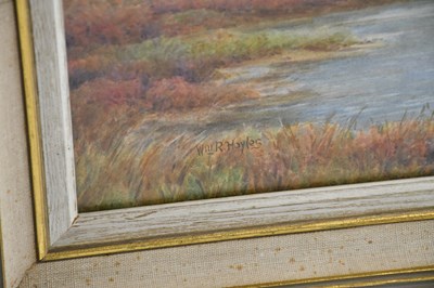 Lot 821 - WILLIAM R HOYLES (1870-1935); watercolour,...