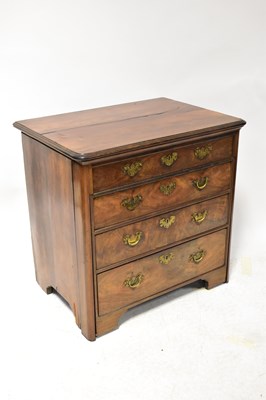 Lot 73 - A mid-19th century mahogany desk/chest of...