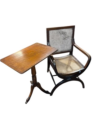 Lot 304 - A 19th century tilt-top occasional table,...