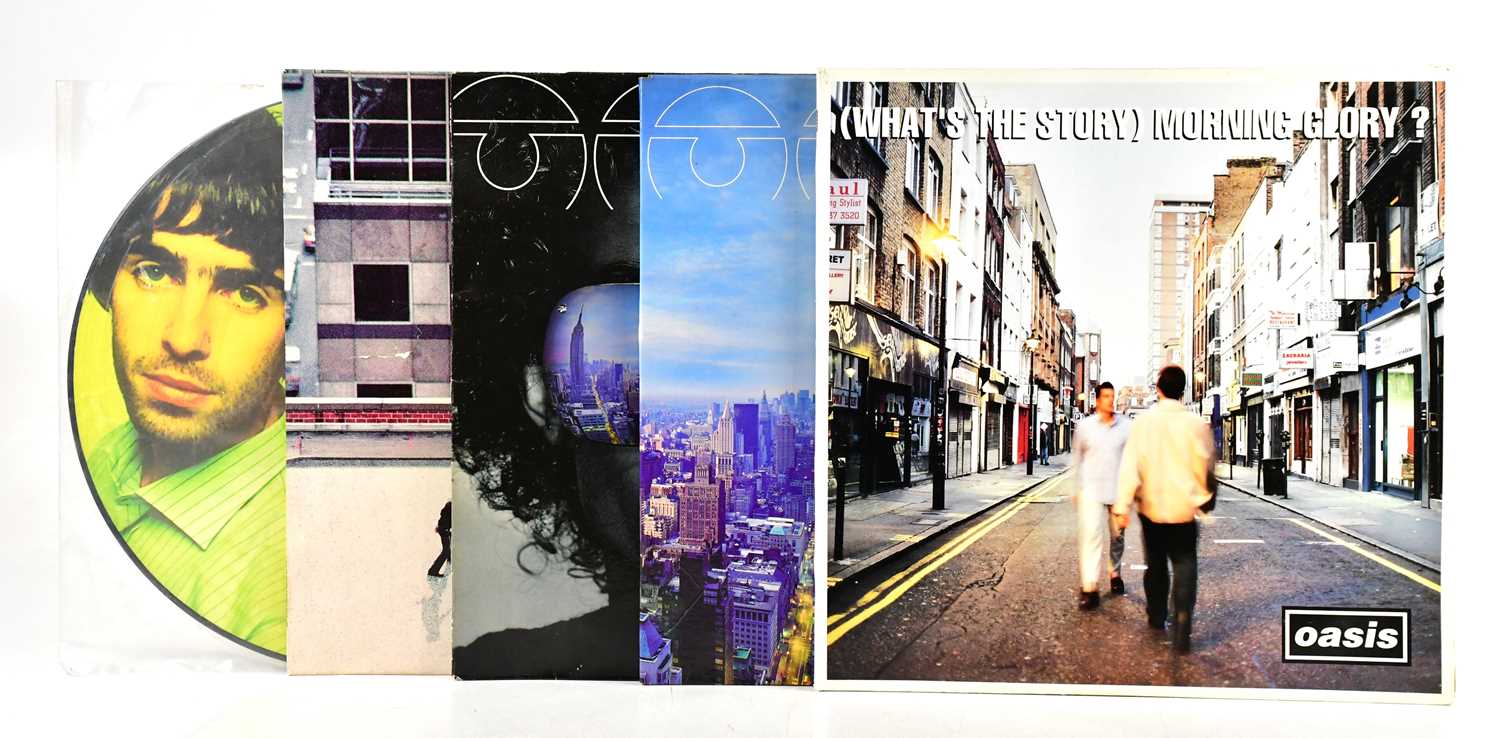 Lot 1076 - OASIS; two albums comprising (What's The...