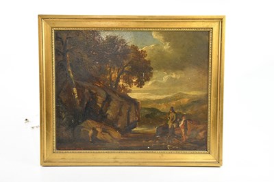 Lot 837 - SAM BOUGH R.S.A (1822-1878); oil on board,...