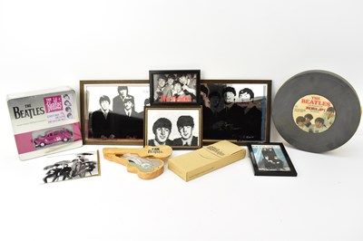 Lot 352 - THE BEATLES; a quantity of memorabilia,...