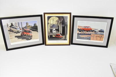 Lot 409 - ROBERT TOMLIN; three signed limited edition...