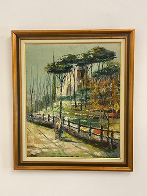 Lot 284 - UNATTRIBUTED; 20th century oil on canvas,...