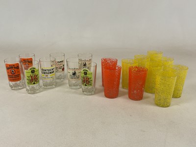 Lot 217 - A quantity of 1960s tall drinking glasses,...