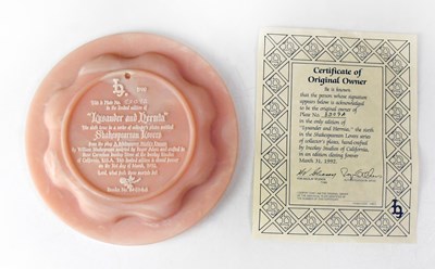 Lot 316 - An Incolay Studios carved stone collectors'...
