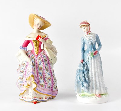 Lot 220 - ROYAL WORCESTER; two figures from the...