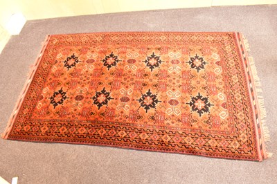 Lot 151 - An early 20th century Persian rug, with...